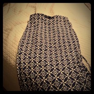 Blue Maxi Skirt